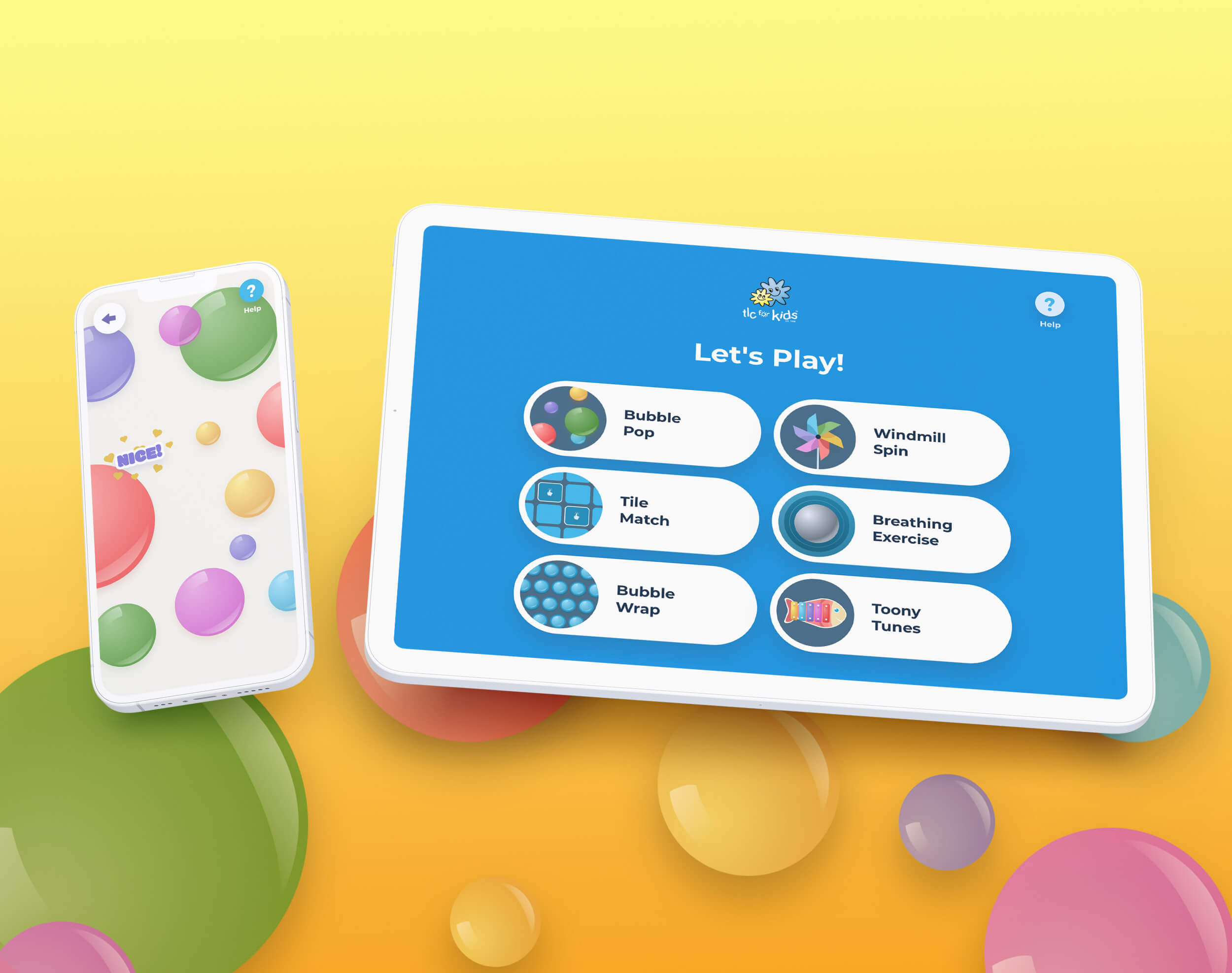 TLC for Kids Digital Distraction App