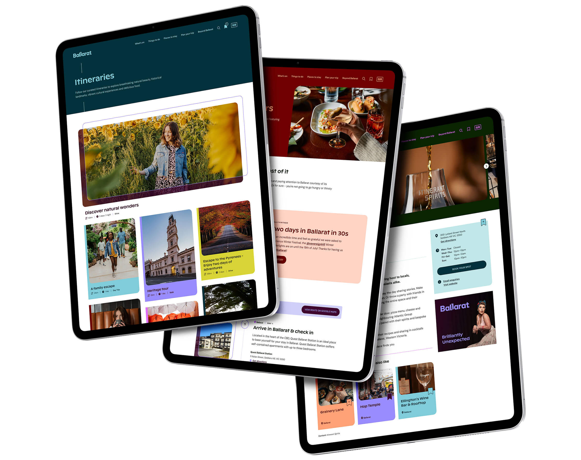 Visit Ballarat 2024-25 iPads