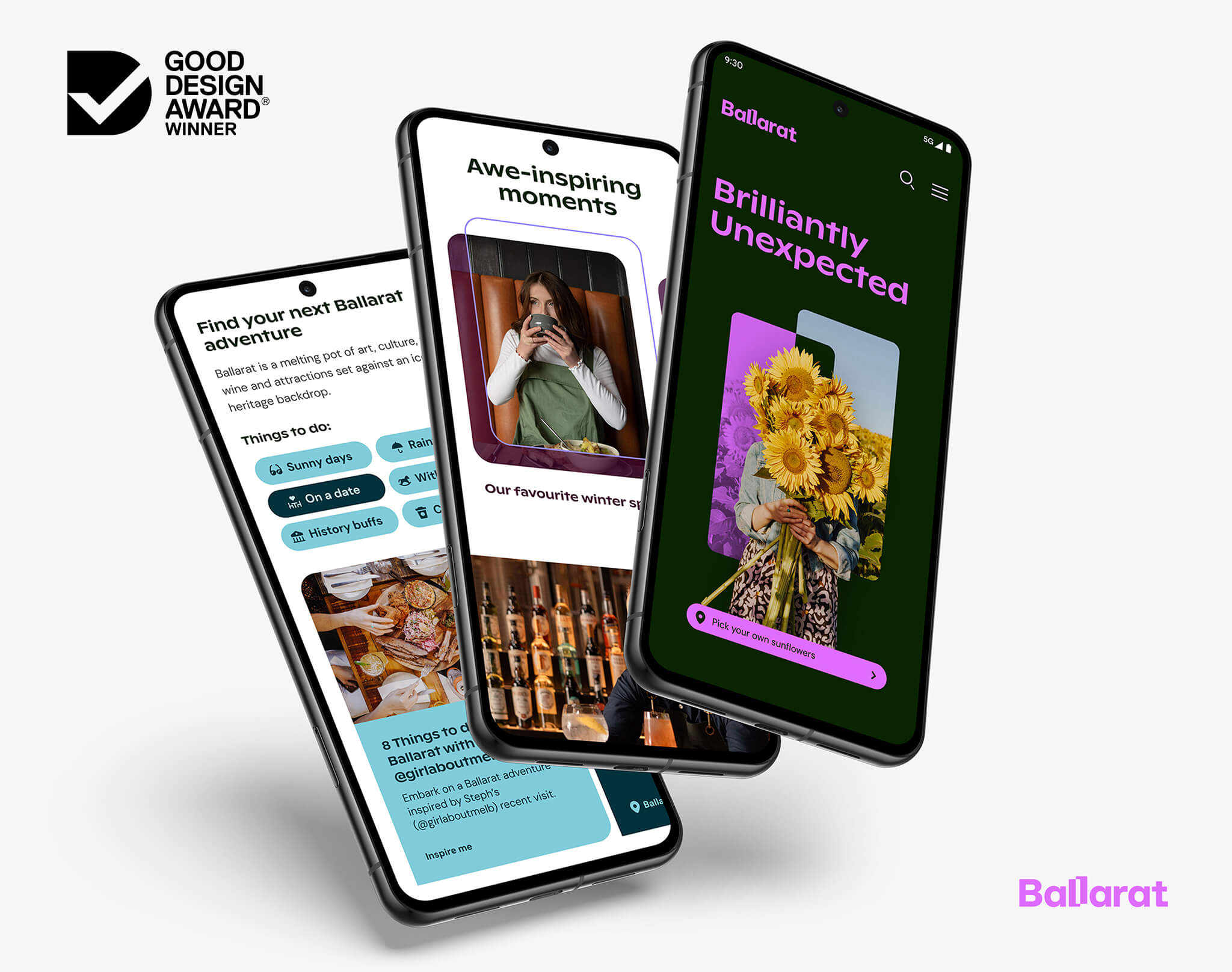 Visit Ballarat - Good Design Award winner by Avenue